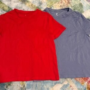 New Balance Women’s Red & Blue Cropped Activewear Set of T-Shirts